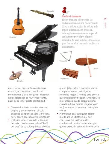 ¿Es el piano un idiófono?