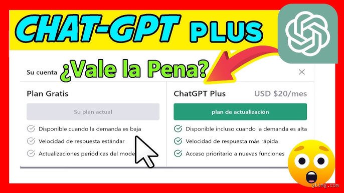¿Merece la pena tener una cuenta gratuita en Chatgpt?
