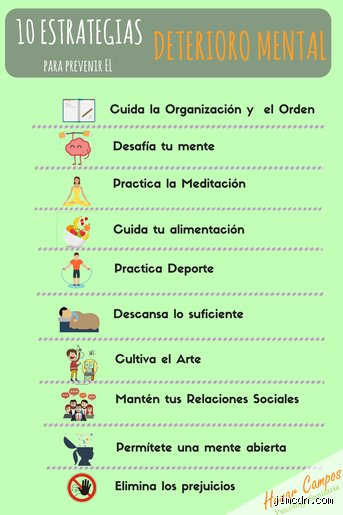 ¿Cómo evitar el deterioro mental?