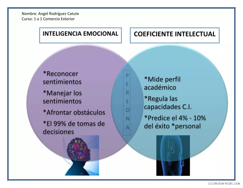 ¿Cuál es la diferencia entre coeficiente intelectual e inteligencia emocional?