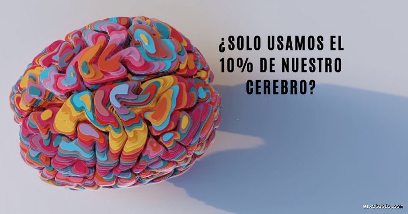 ¿Por que usamos solo el 10% del cerebro?