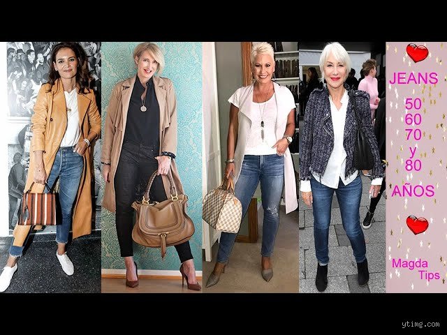 ¿Debería una mujer de 80 años usar jeans?