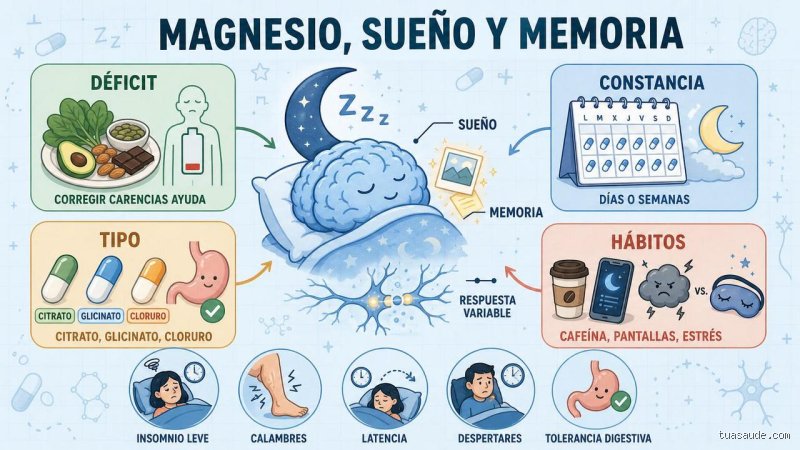 ¿Cuánto tiempo tarda en hacer efecto el magnesio en niños?
