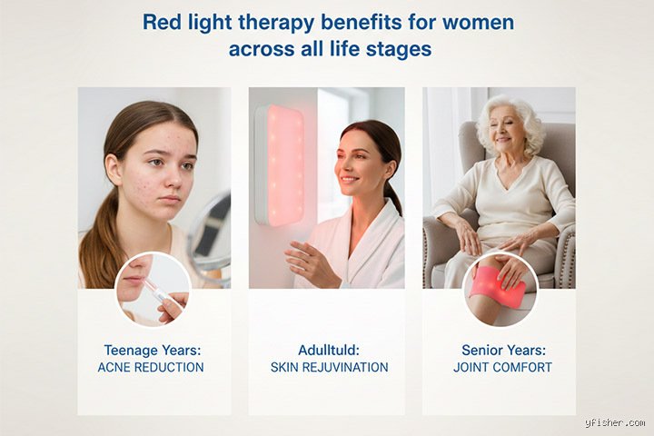 ¿Funciona la terapia de luz roja en una mujer de 70 años?