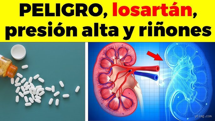 ¿Puede el losartán dañar los riñones?