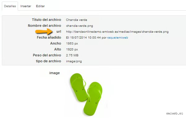 ¿Cómo encontrar la dirección de una imagen?