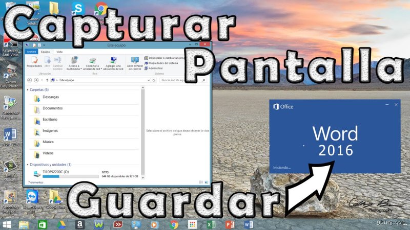 ¿Cómo hacer una captura de pantalla y guardarla?