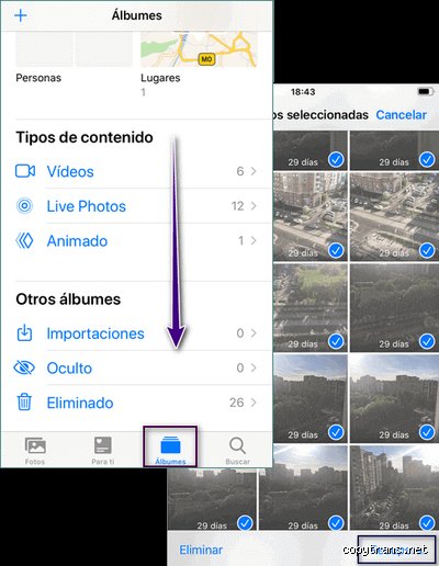 ¿Cómo recuperar capturas borradas en iPhone?
