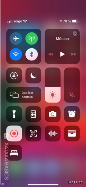 ¿Cómo saber si un iPhone está grabando la pantalla?