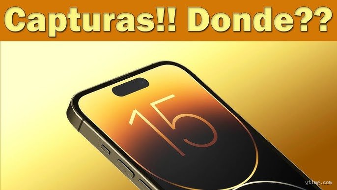¿Dónde puedo encontrar las capturas de pantalla recientes en mi iPhone?