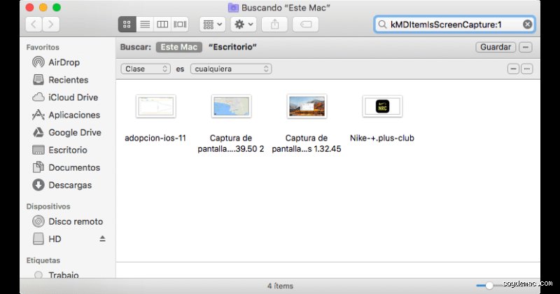 ¿Dónde se almacenan mis capturas de pantalla de Apple?