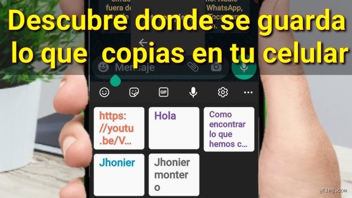 ¿Dónde se almacenan mis Imágenes copiadas?