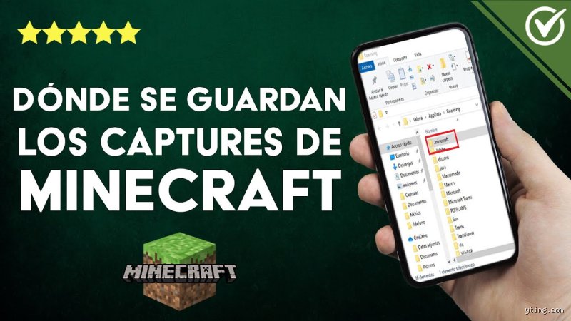¿Dónde se guardan las capturas de Minecraft en celular?