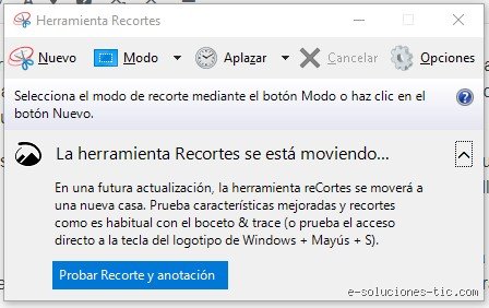 ¿Puedo ver el historial de la herramienta Recortes?