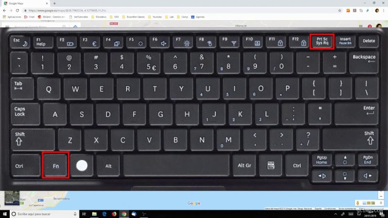 ¿Se puede imprimir una captura de pantalla?