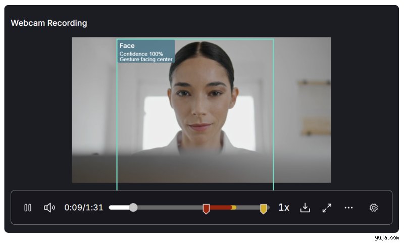 ¿Yuja Verity rastrea los ojos?
