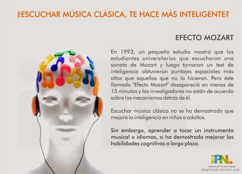 ¿La gente que escucha música clásica es más inteligente?