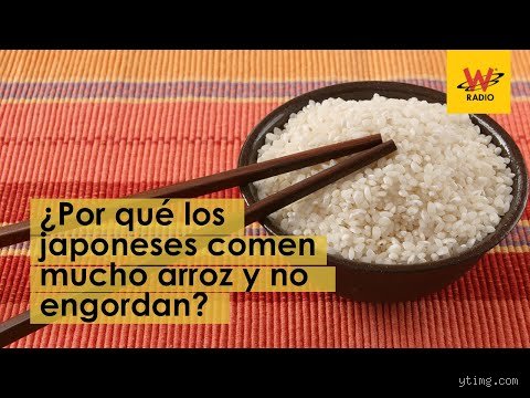 ¿Cómo los japoneses no engordan si comen tanto arroz?