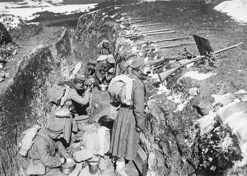 ¿Cómo vivían los soldados en la Primera Guerra Mundial?