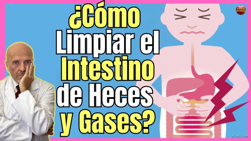 ¿Cómo limpiar el intestino de heces y gases?
