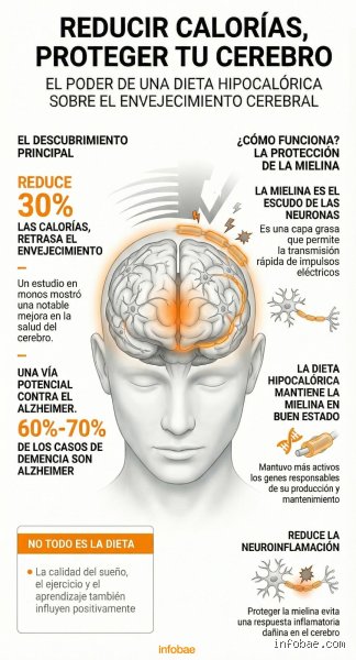 ¿Cuál es la dieta para revertir el envejecimiento cerebral?