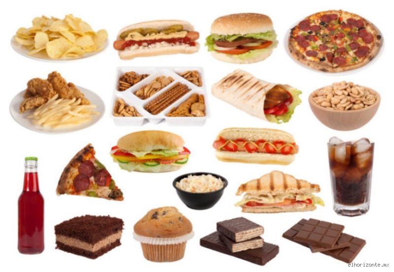 ¿Cuáles son los 7 alimentos que no son saludables?