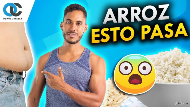 ¿El arroz engorda el abdomen?