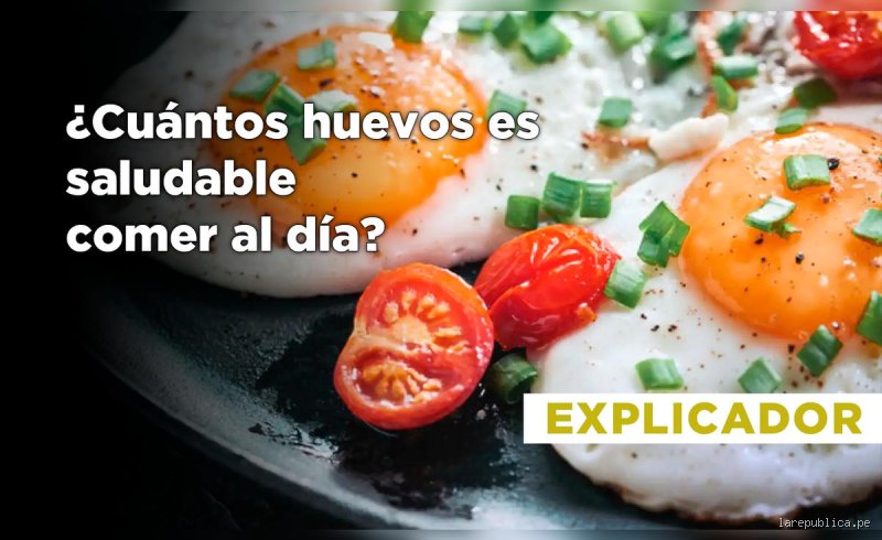 ¿Es saludable comer dos huevos al día?