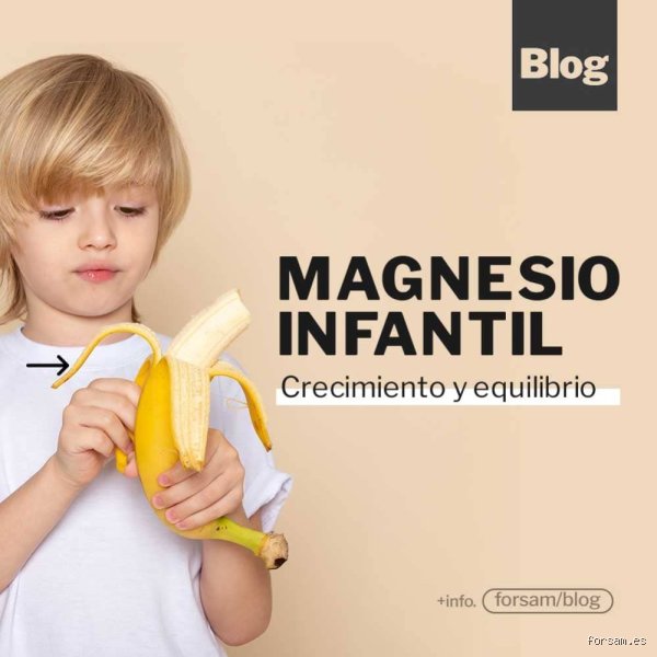¿Qué efectos tiene el magnesio en los niños?