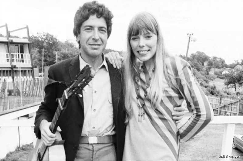 ¿Leonard Cohen y Joni Mitchell tuvieron una relación sentimental?