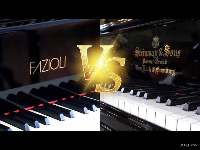 ¿Cuánto cuesta un piano Fazioli en comparación con un Steinway?