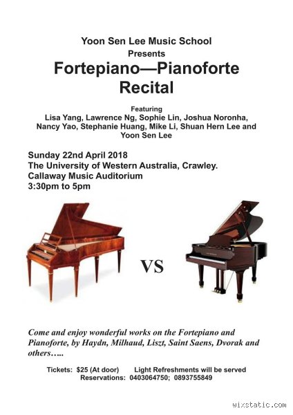 ¿Diferencia entre piano y pianoforte?