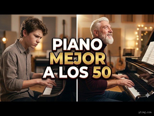 ¿Es demasiado tarde a los 40 años para empezar a aprender a tocar el piano?