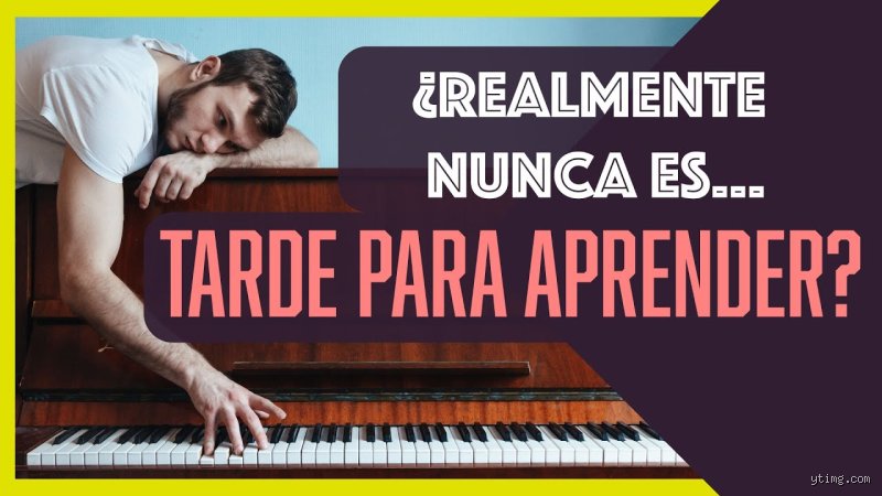 ¿Puedo aprender a tocar el piano a los 43 años?