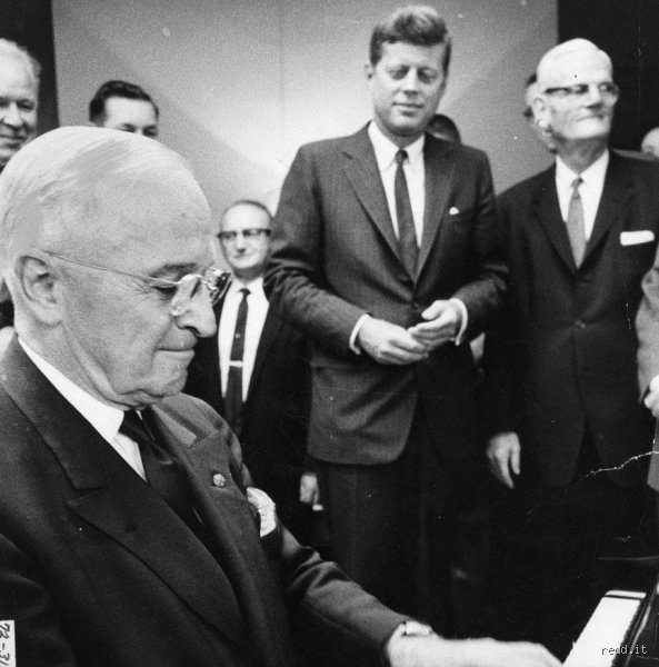 ¿Tocaba el piano el presidente Truman?