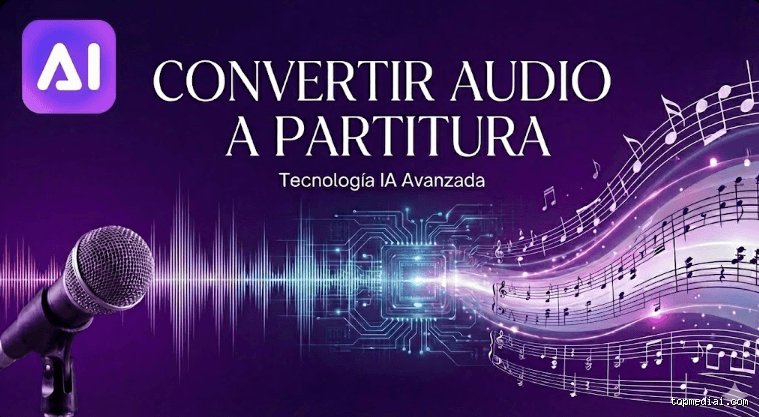 ¿Cómo puedo convertir música a partituras gratis?