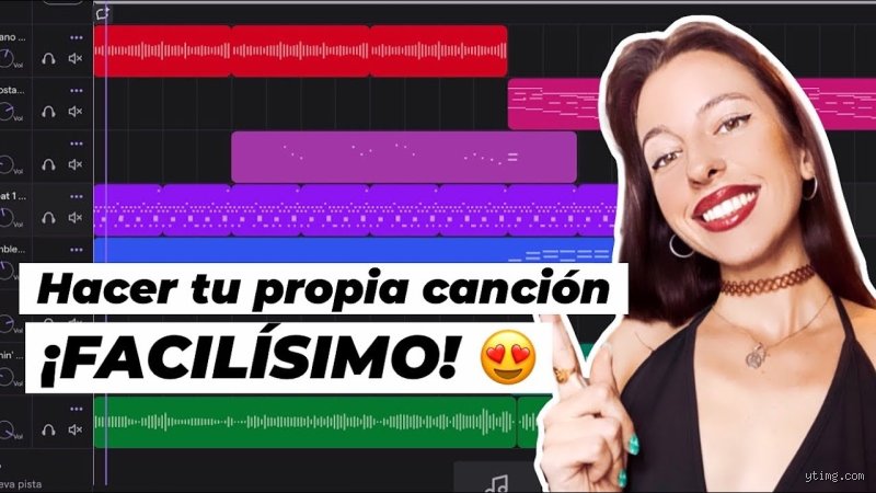 ¿Cómo puedo crear mi propia melodía?