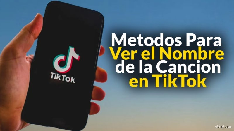 ¿Cómo saber el nombre de una canción de TikTok?
