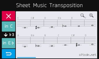 ¿Existe algún programa gratuito para transponer música?