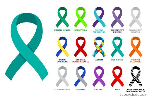 ¿Color de la salud mental?