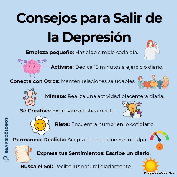 ¿Cómo puedo salir de una depresión silenciosa?