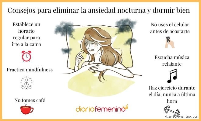 ¿Cómo quitar la ansiedad que no deja dormir?