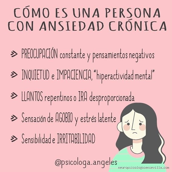 ¿Cómo vive una persona con ansiedad?