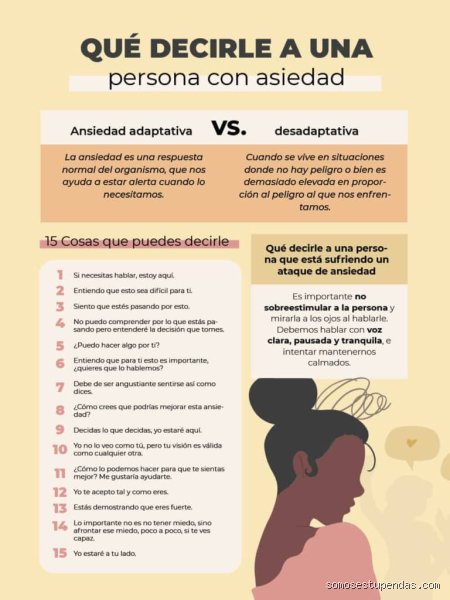¿Cómo vivir con una persona que sufre de ansiedad?