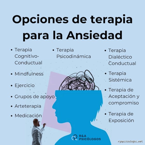 ¿Cuál es la mejor terapia para la ansiedad?
