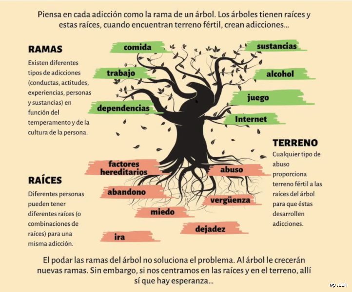 ¿Cuál es la raíz de las adicciones?