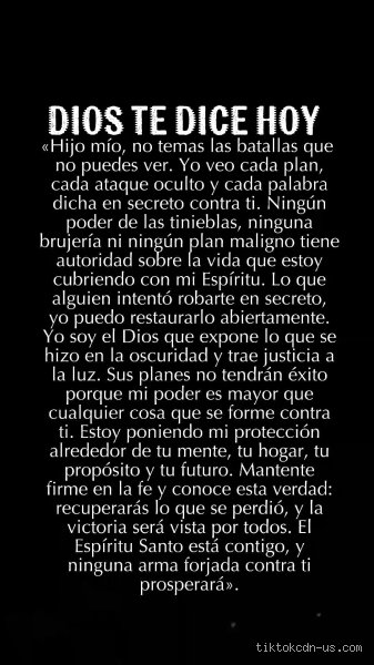 ¿Cuál es una oración poderosa que funciona de inmediato?