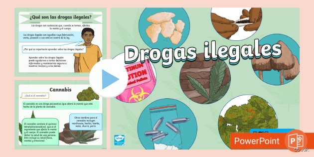 ¿Cuáles son las 5 drogas ilegales?