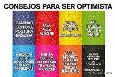 ¿Cuáles son los 5 beneficios del optimismo?