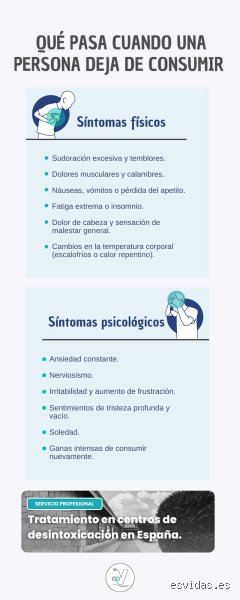 ¿Cuando dejas la droga te da?
